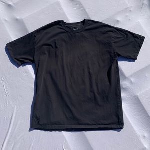 Zanerobe black cotton tee shirt